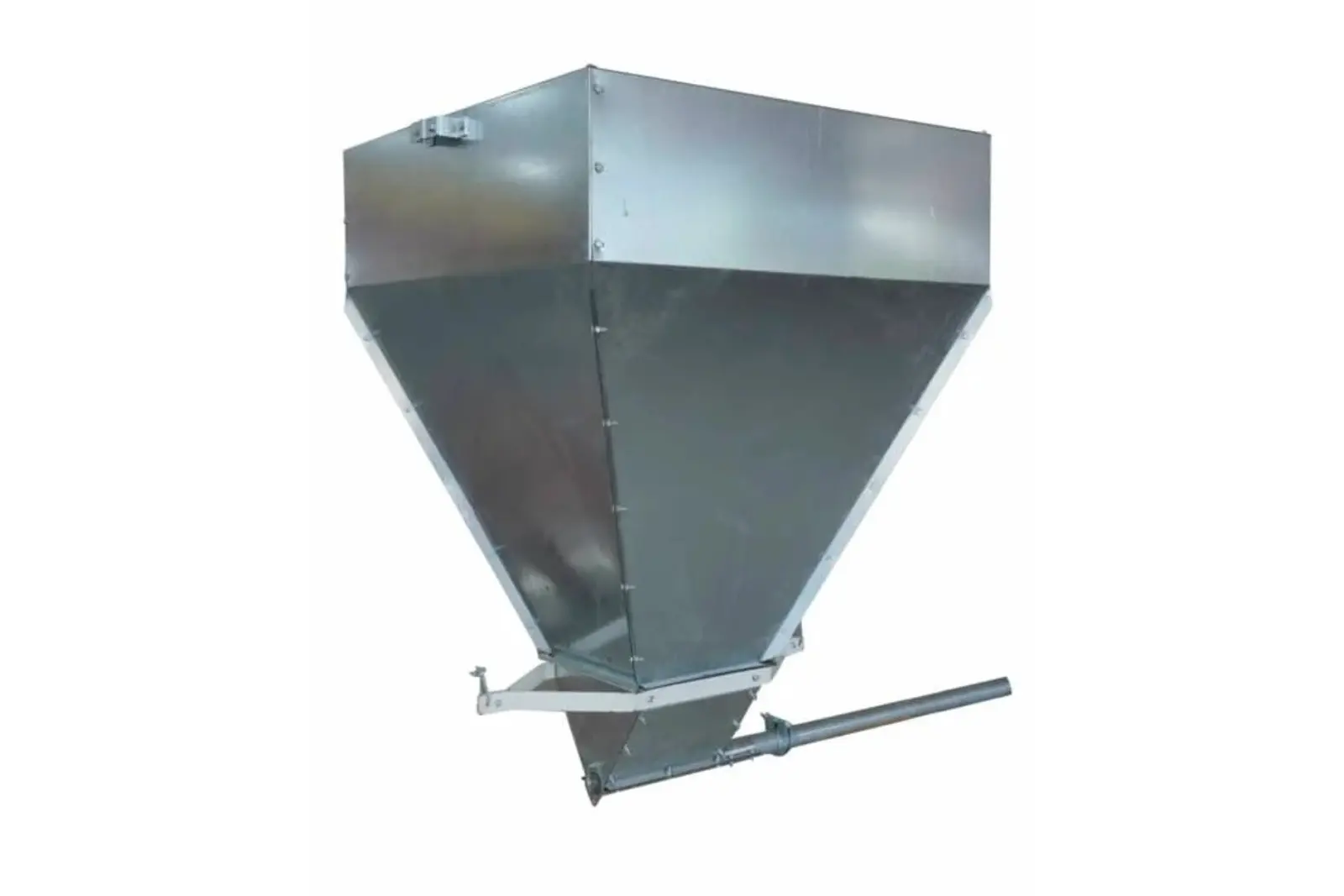 feeding hopper 230kg capacity for poultry automatic feeding system by Roots Poultry Industries