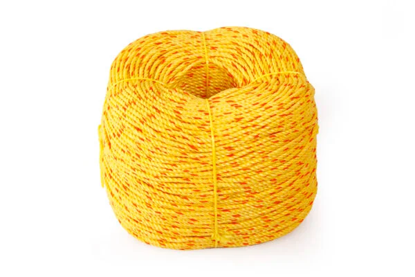 yellow pvc rope for poultry farm support and hanging systems by Roots Poultry Industries